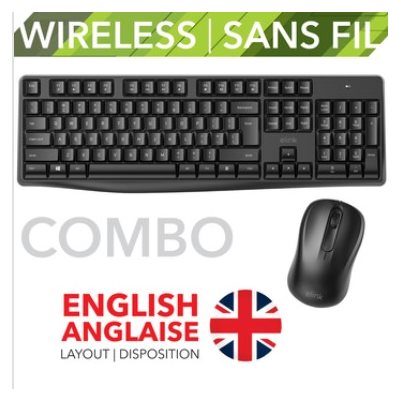 ELINK WIRELESS ENGLISH KEYBOARD & MOUSE COMBO