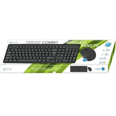 ELINK WIRELESS KEYBOARD & MOUSE COMBO SET