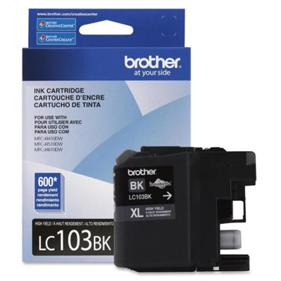 BROTHER 103 XL BLACK CARTRIDGE
