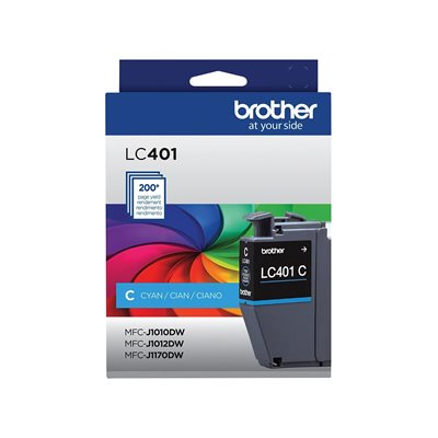 BROTHER LC401 BK INK BLACK