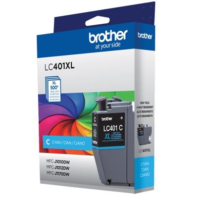 BROTHER HIGH YIELD ORIGINAL INK JET CARTRIDGE CYAN