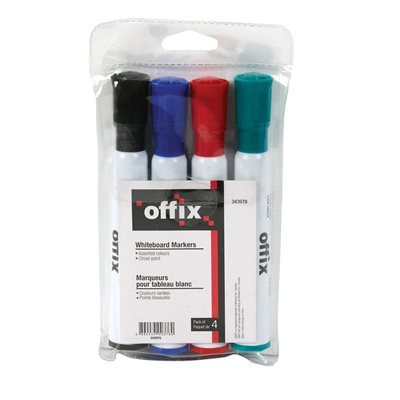 OFFIX  DRY ERASE WHITEBOARD MARKER SET