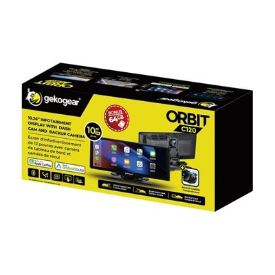 GEKO GEAR ORBIT C120 DASHCAM KIT