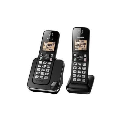 PANASONIC KX-TG382B CRDLS 2X HANDSET