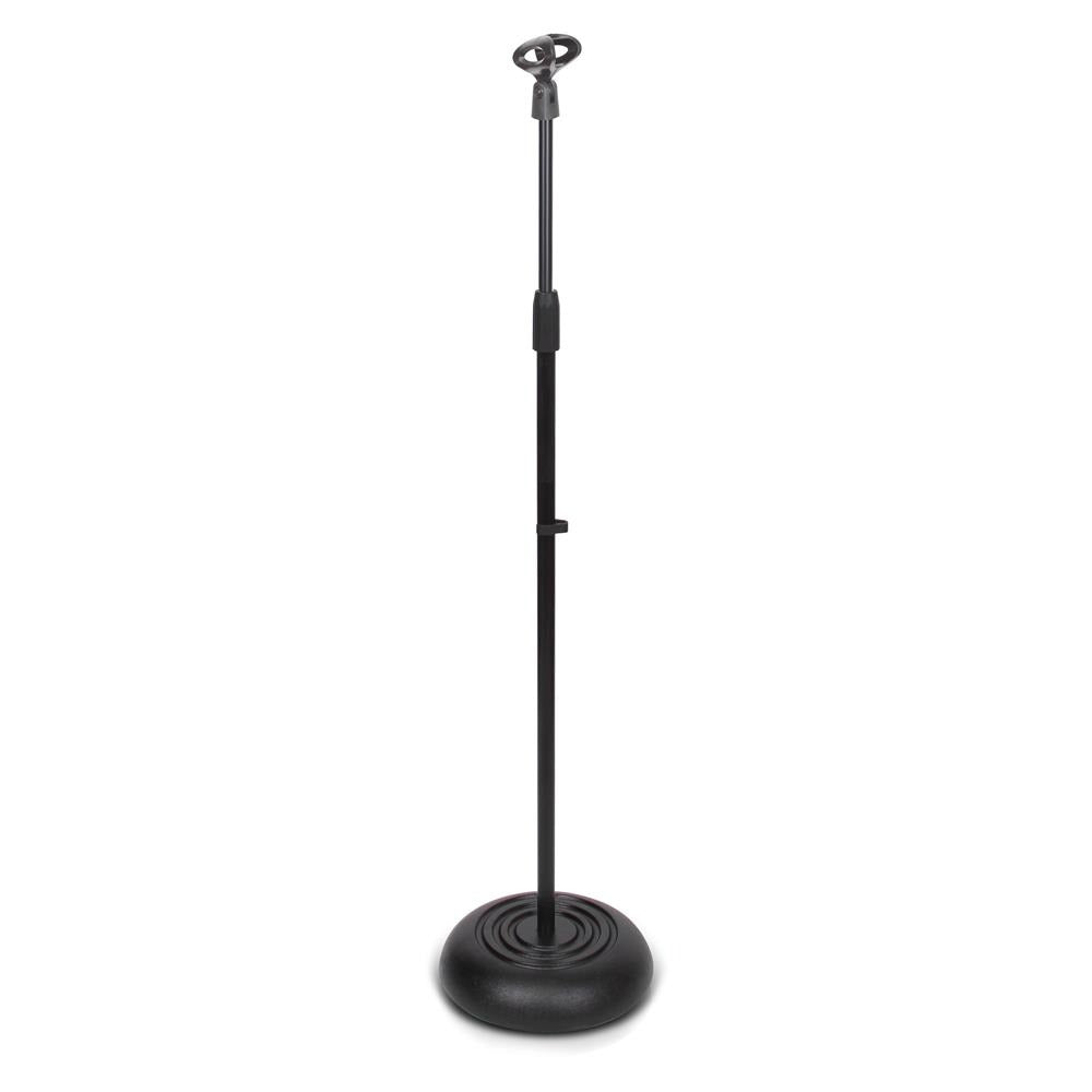 PYLE PMKS5 COMPACT BASE MICROPHONE STAND BLACK