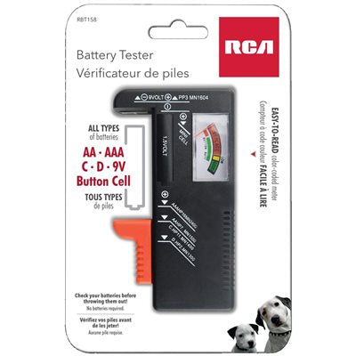 RCA UNIVERSAL BATTERY TESTER