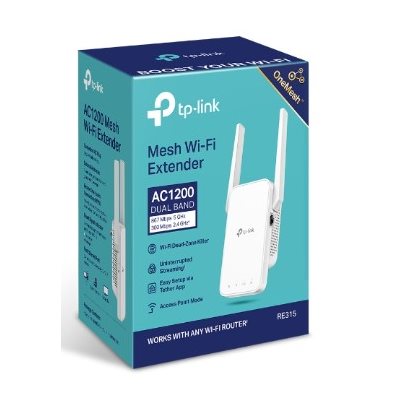TPLINK ac1200 mesh wifi range ext