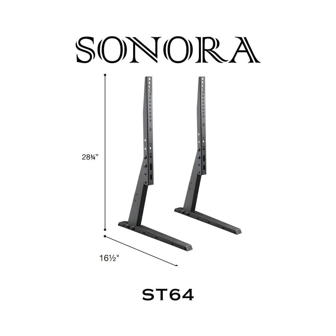 Sonora Pied de téléviseur de table universel St64
