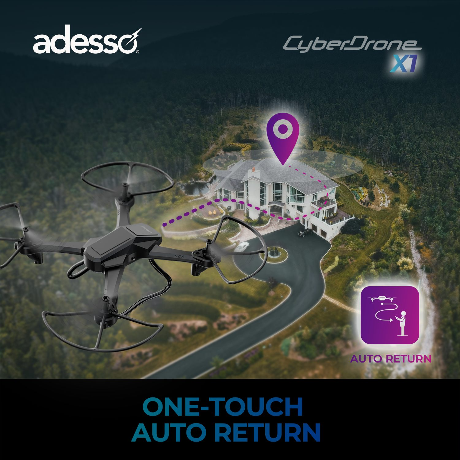 ADESSO CYBERDRONE X1