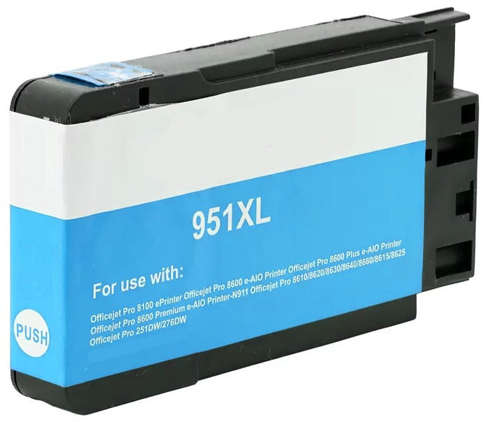 REMPLACEMENT CARTOUCHE D'ENCRE PREMIUM 951XL CYAN