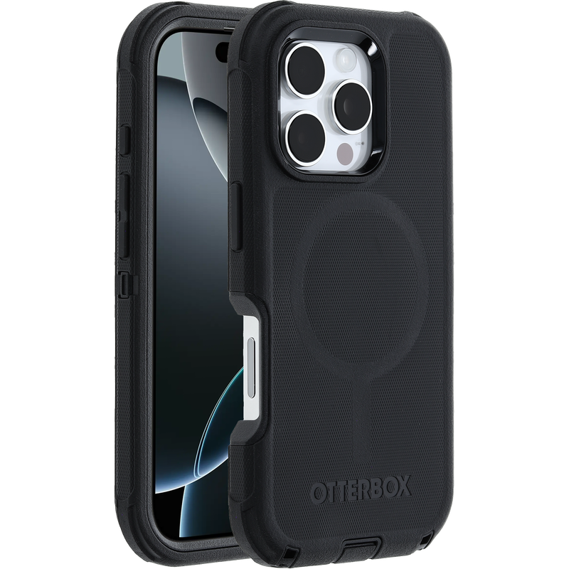 OTTERBOX Defender Pro w/MagSafe & Camera Control for iPhone 16 Pro (Black)