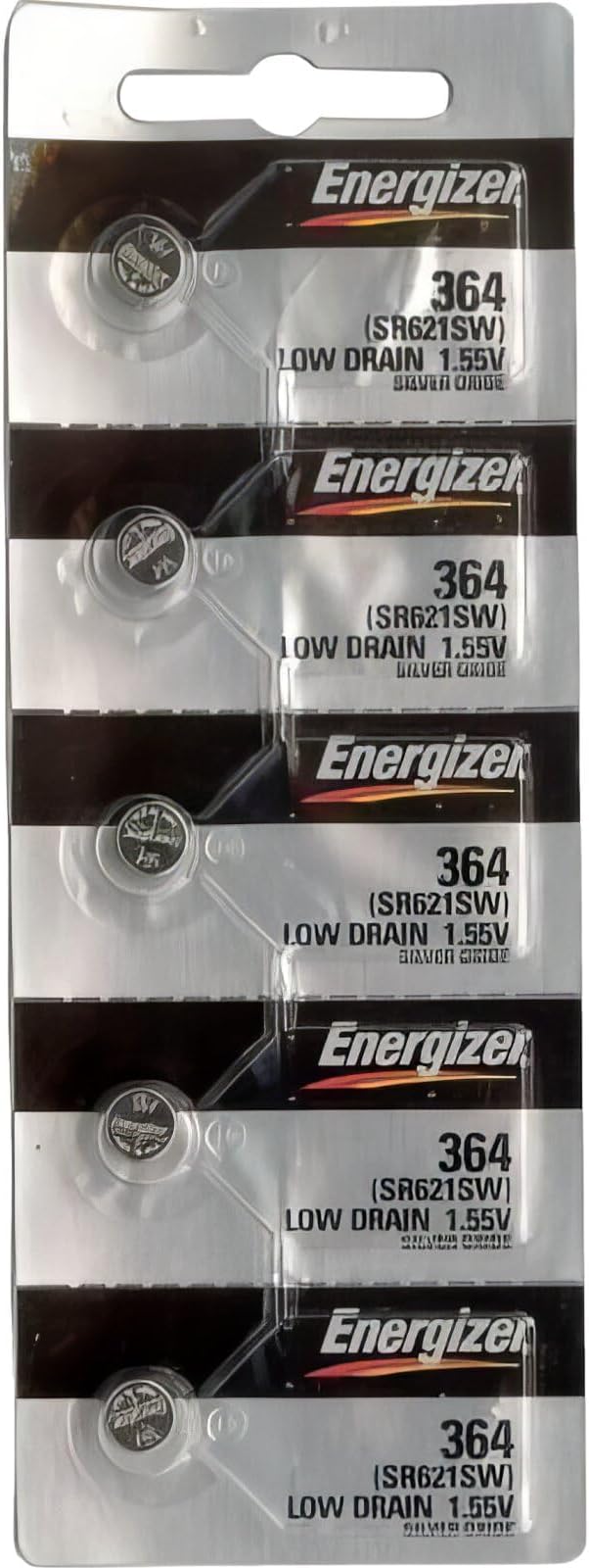 Energizer battery 364/363 SR621SW ; per each cell
