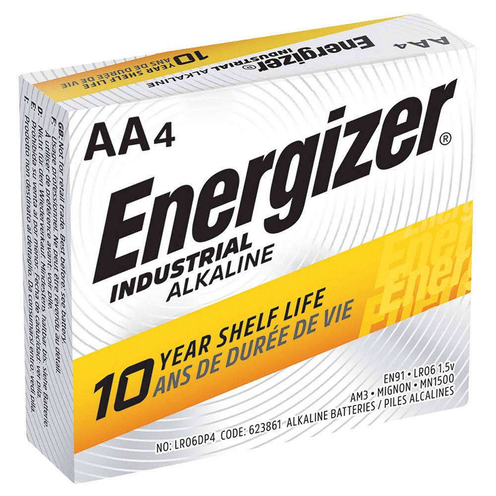 ENERGIZER INDUSTRIEL AA 4 UNITÉS