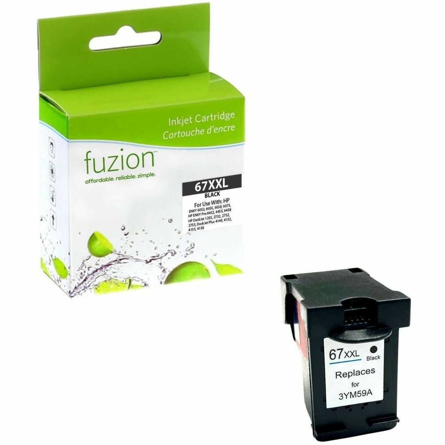 Fusion Compatible 67Xxl Hp Ij67Xxlk