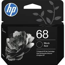 CARTOUCHE D'ENCRE NOIRE ORIGINALE HP 68