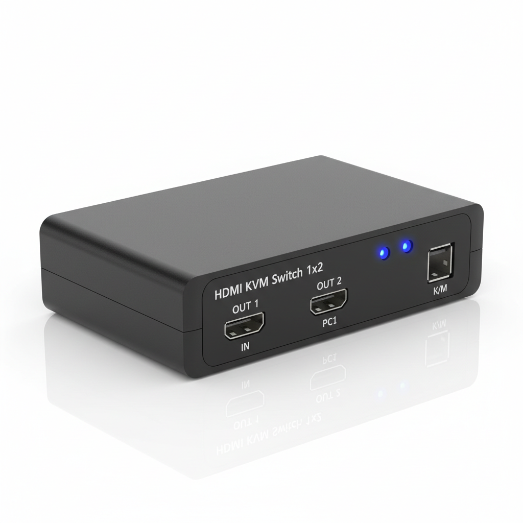 HDMI KVM Switch 1x2