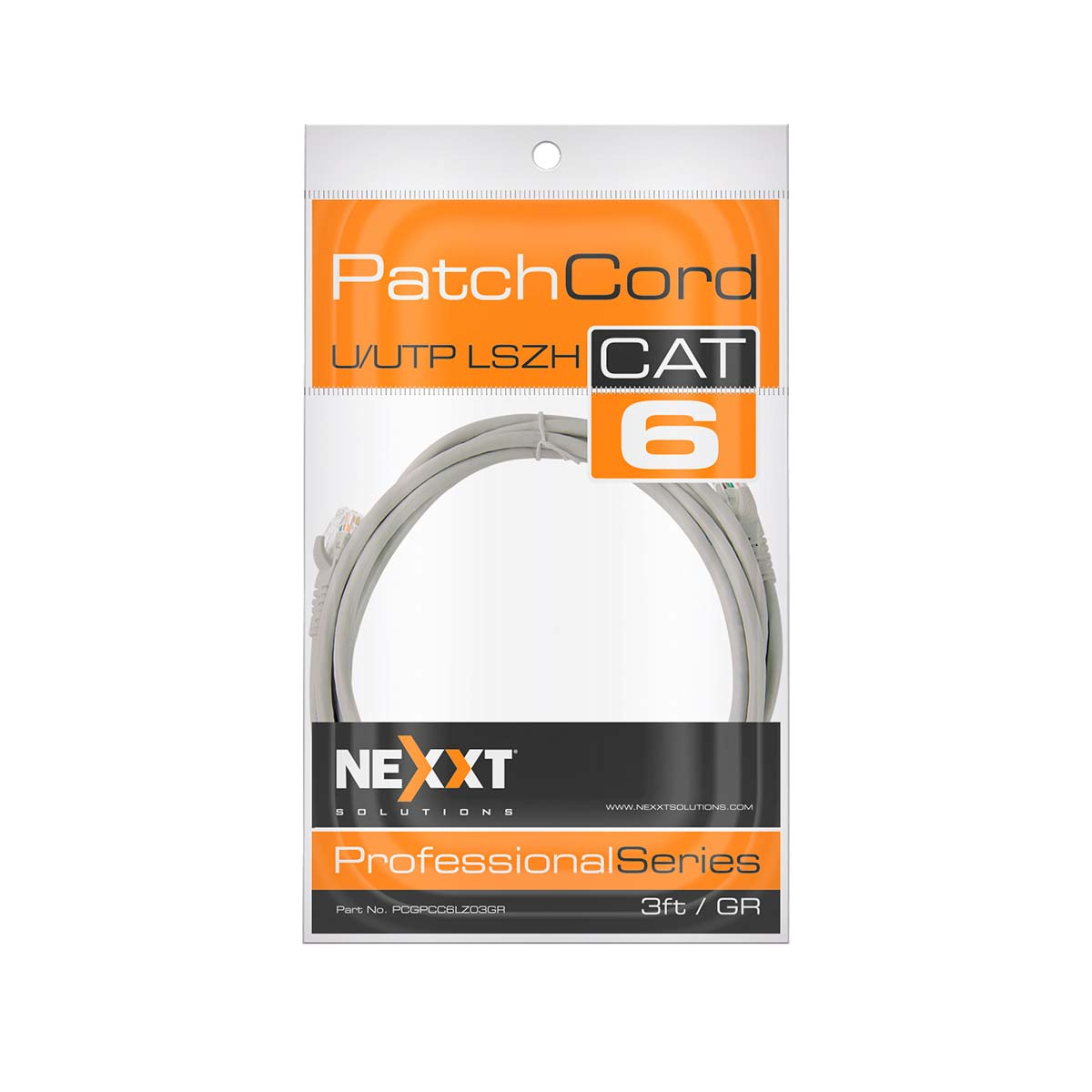 NEXXT NETWORKING CAT6 3FT CABLE