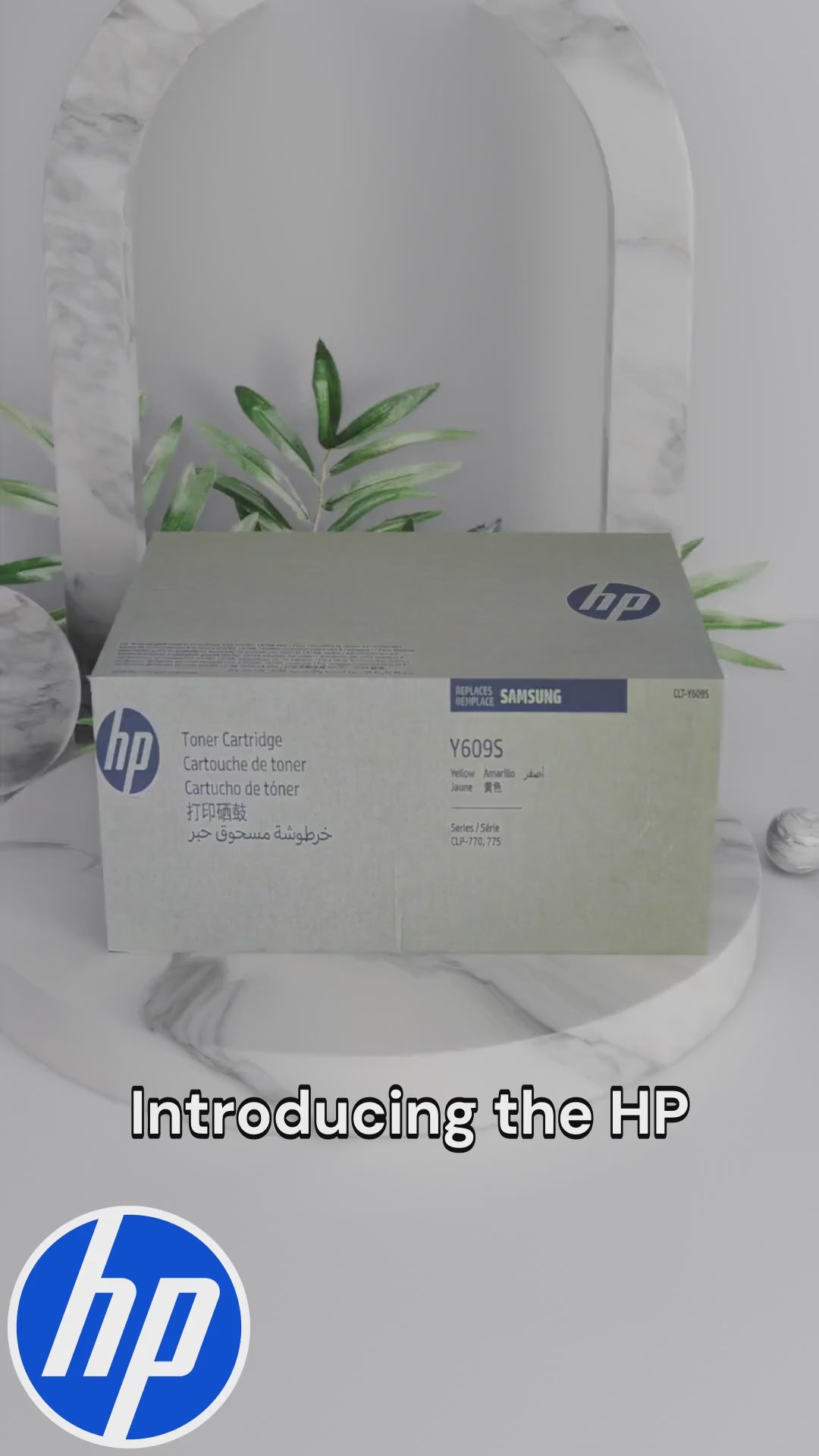 HP CLT-Y609S Yellow Toner Cartridge
