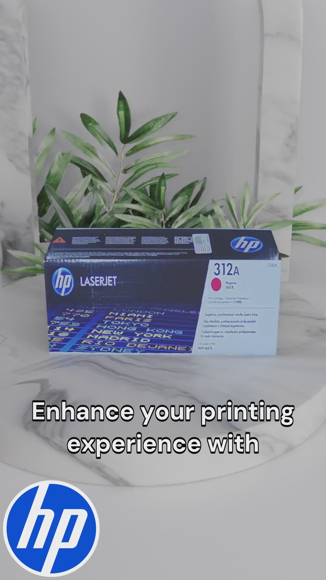 HP 312A Magenta LaserJet Toner Cartridge