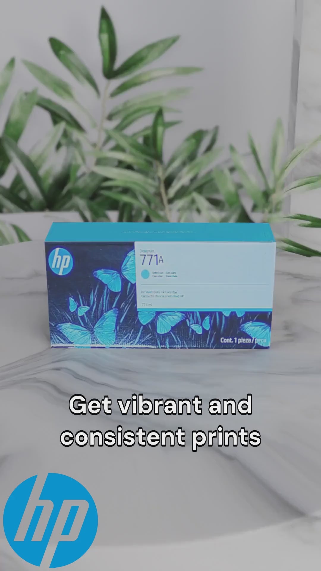 HP 771A 775ml Light Cyan Ink Cartridge