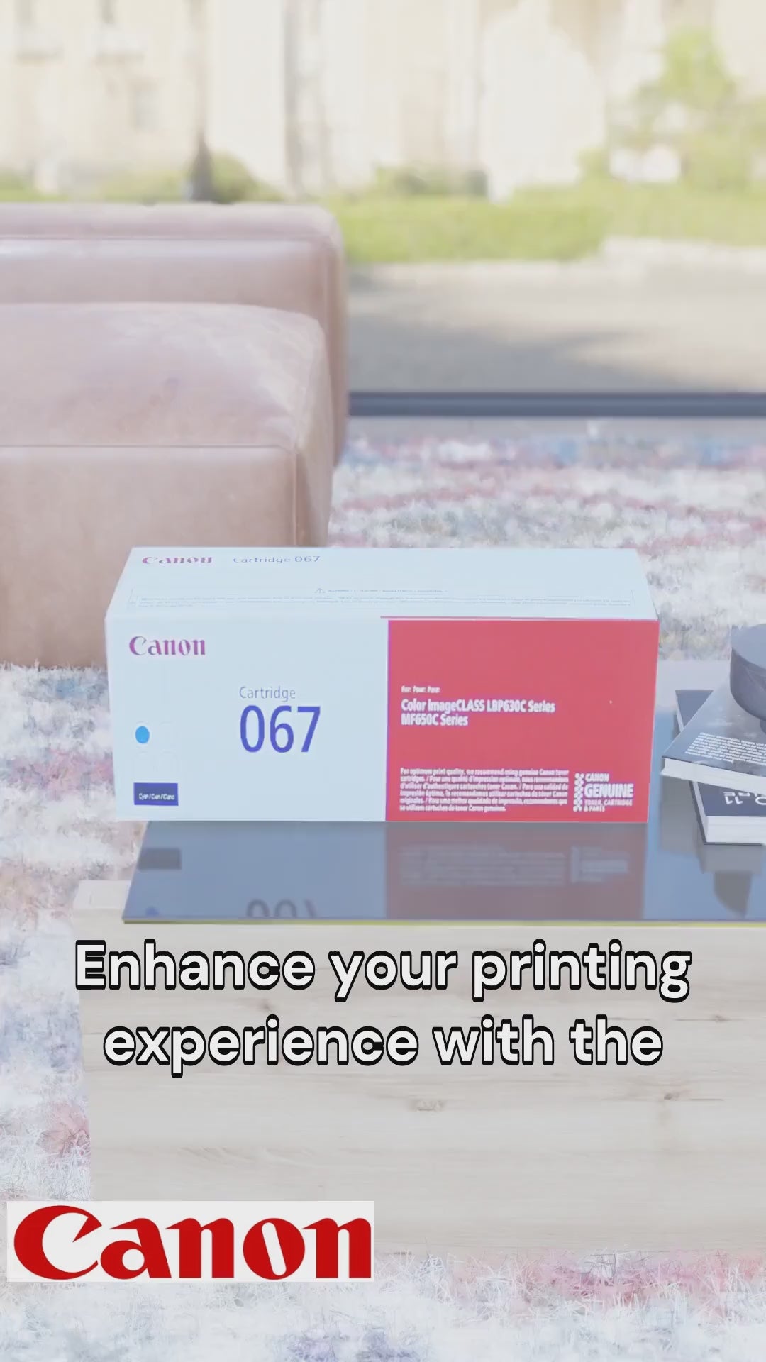 Canon 067 Cyan Standard Yield Toner Cartridge (5101C001)
