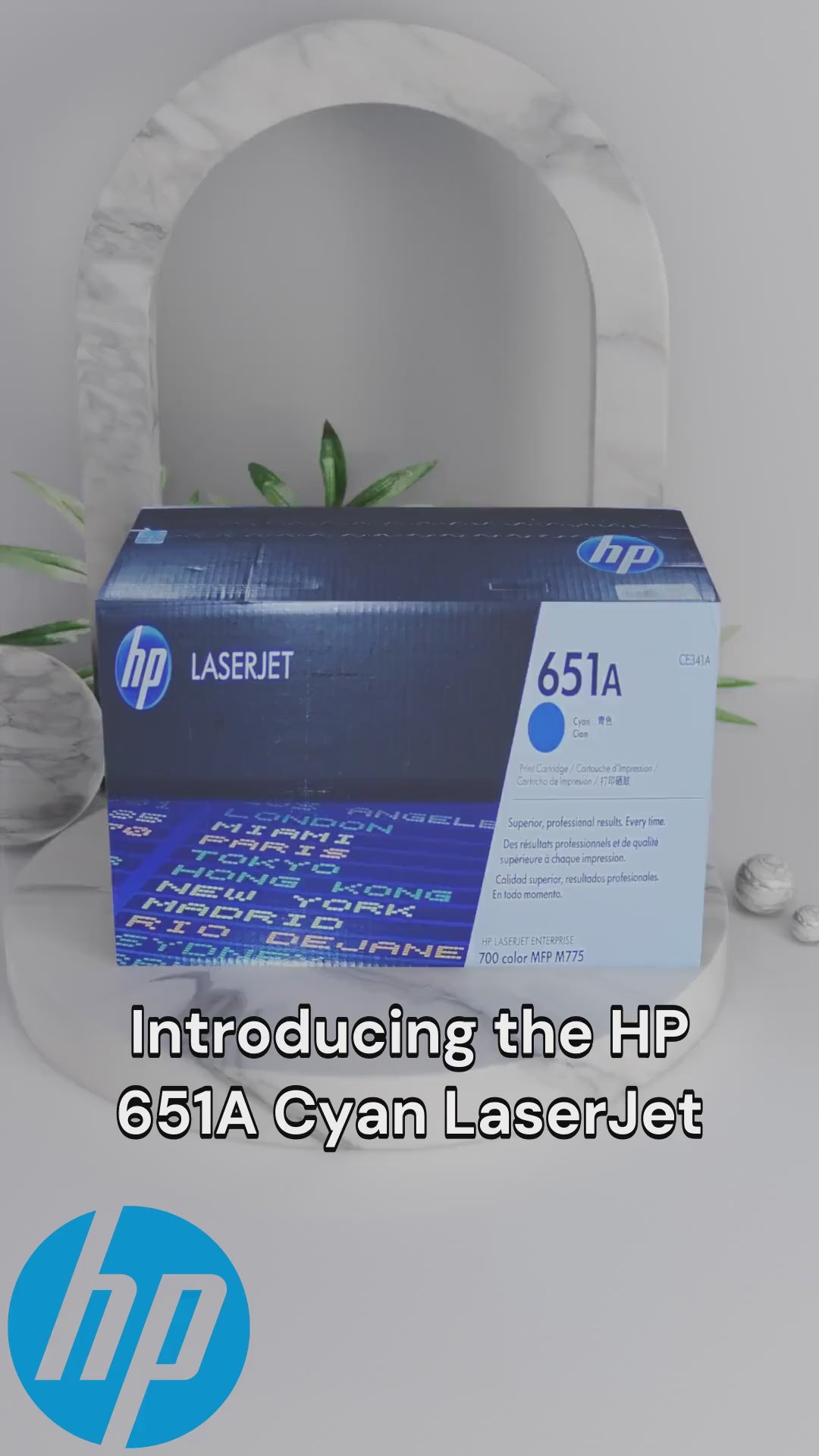 651A CYAN HP LaserJet 700 Color MFP 775 Cyan Crtg