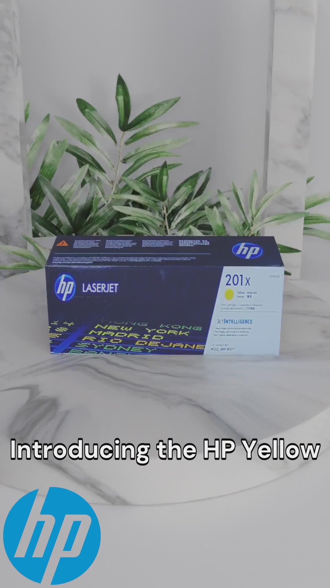 HP 201X Yellow LaserJet Toner Cartridge