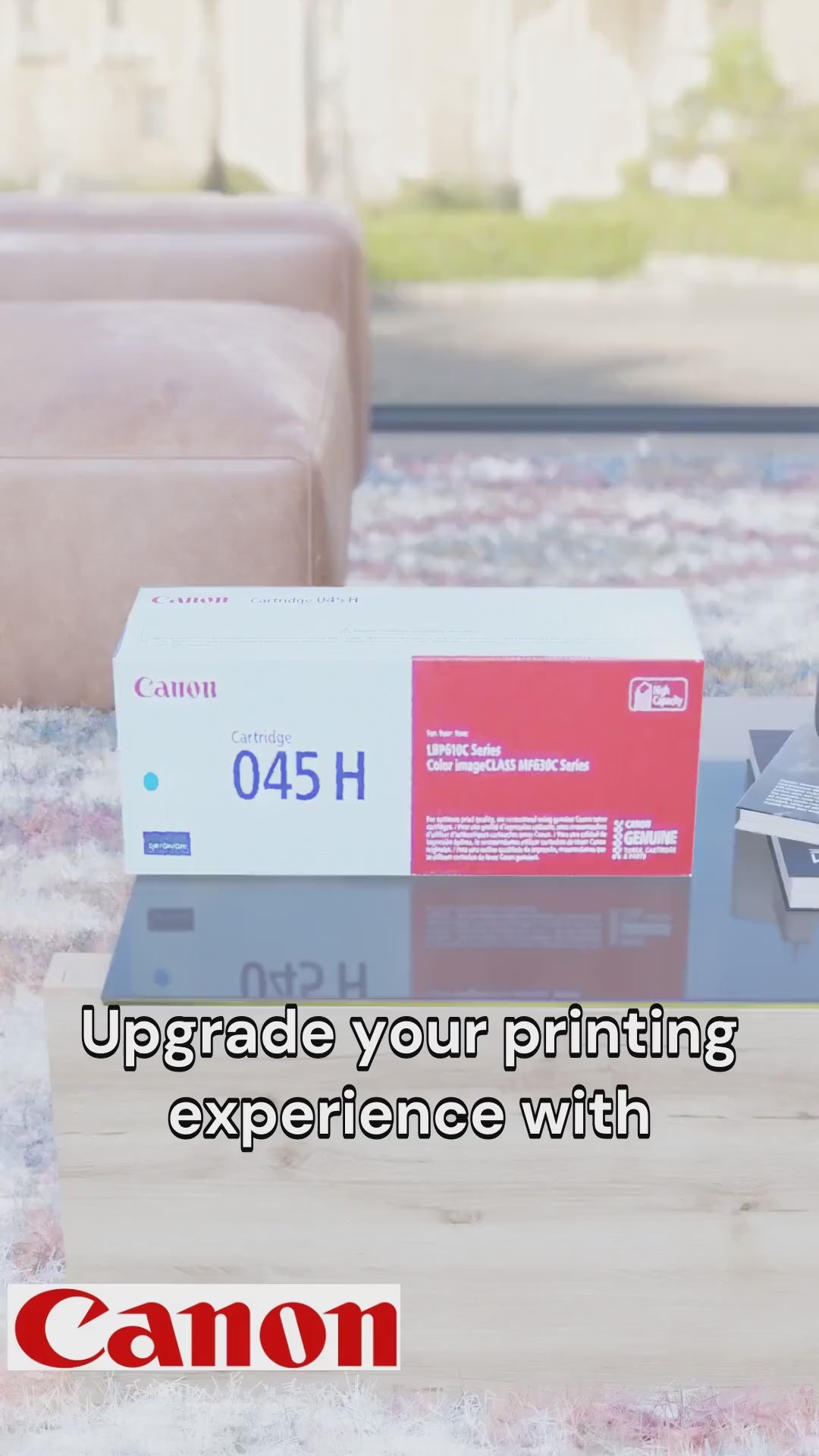 Cartridge 045 High Capacity Cyan SKU 1245C001