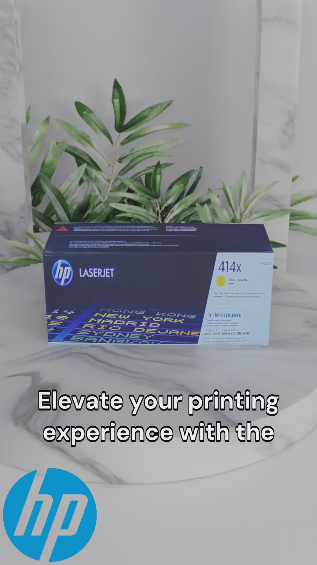HP 414X Yellow LaserJet Toner Cartridge