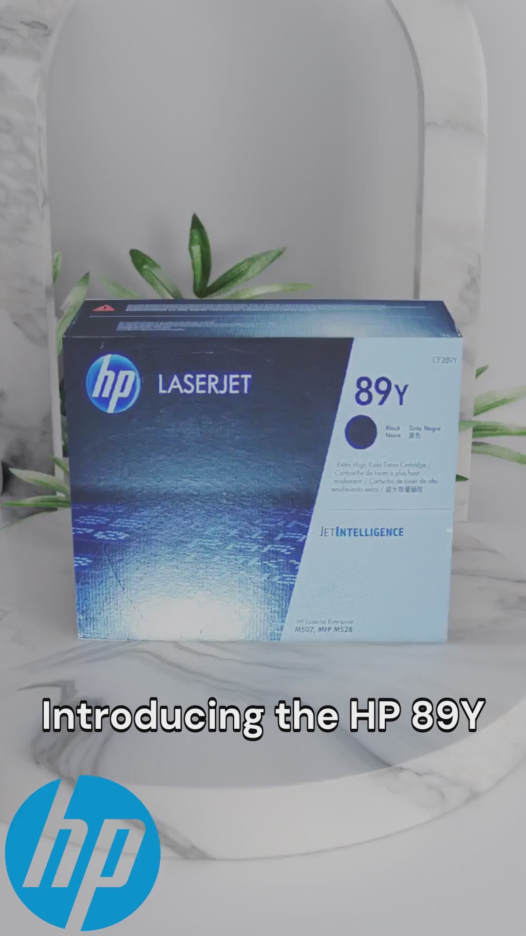 HP 89Y Black LaserJet Toner Cartridge