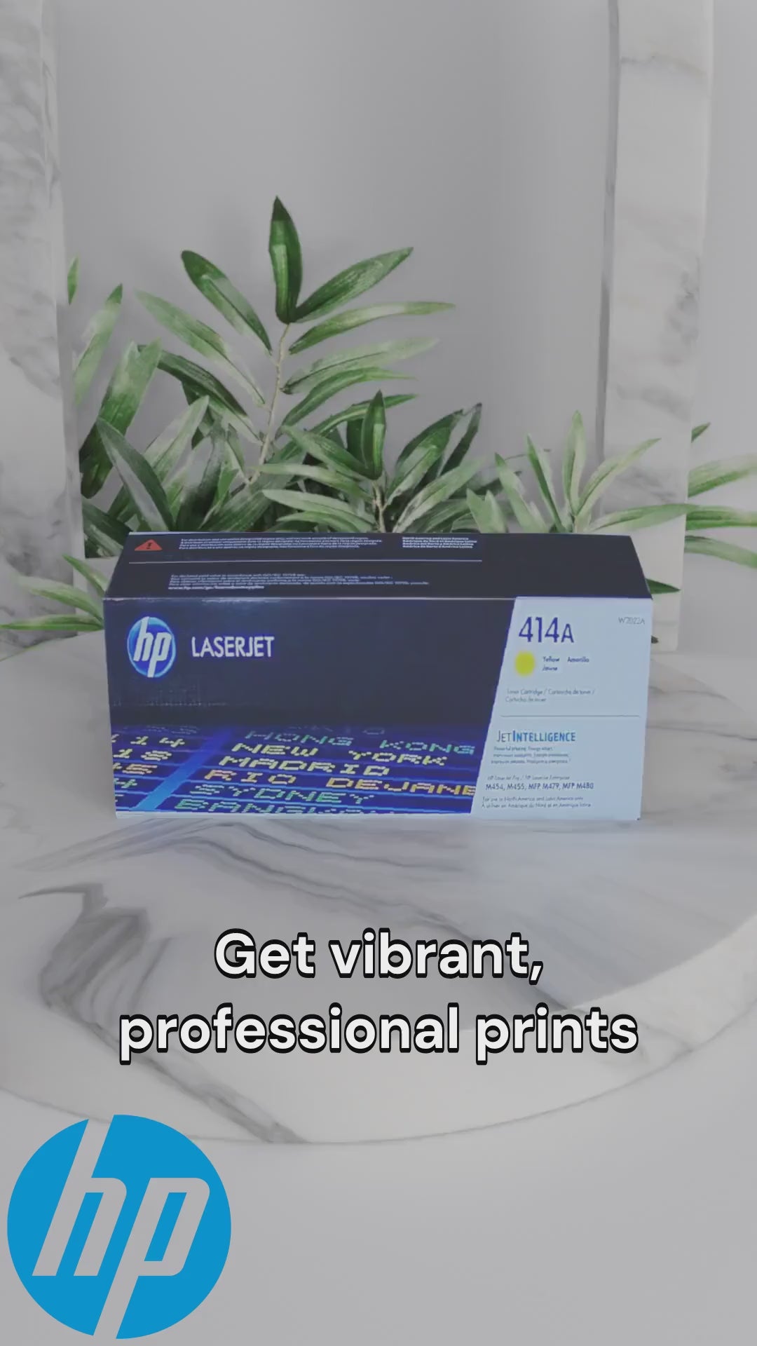 HP 414A Yellow LaserJet Toner Cartridge