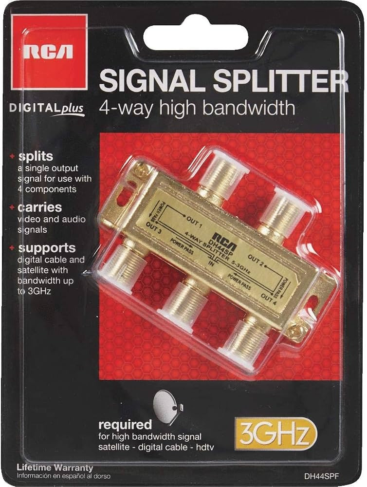 RCA SIGNAL SPLITTER 3GHZ