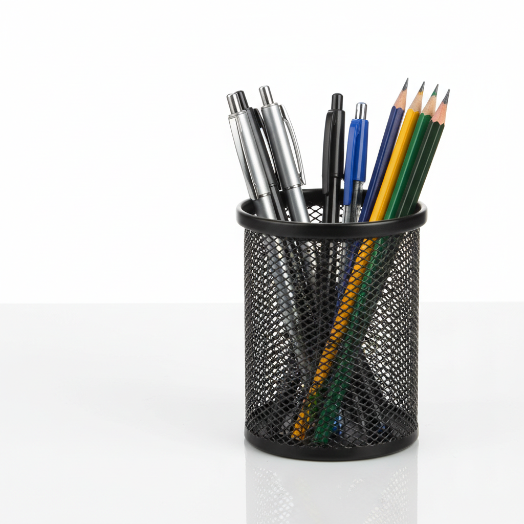 Winnable Mesh Pencil Cup